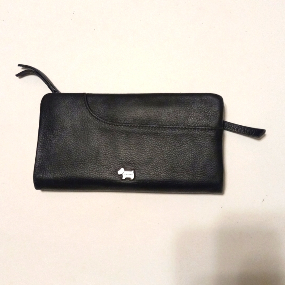 EUC High Quality RADLEY London BiFold Fine grain Genuine Leather Wallet
